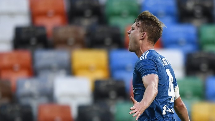 Ferrara esalta De Ligt: «Al primo anno in Italia è stato molto bravo» 36 Esultanza De Ligt