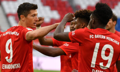 Lewandowski Alaba Bayern Monaco