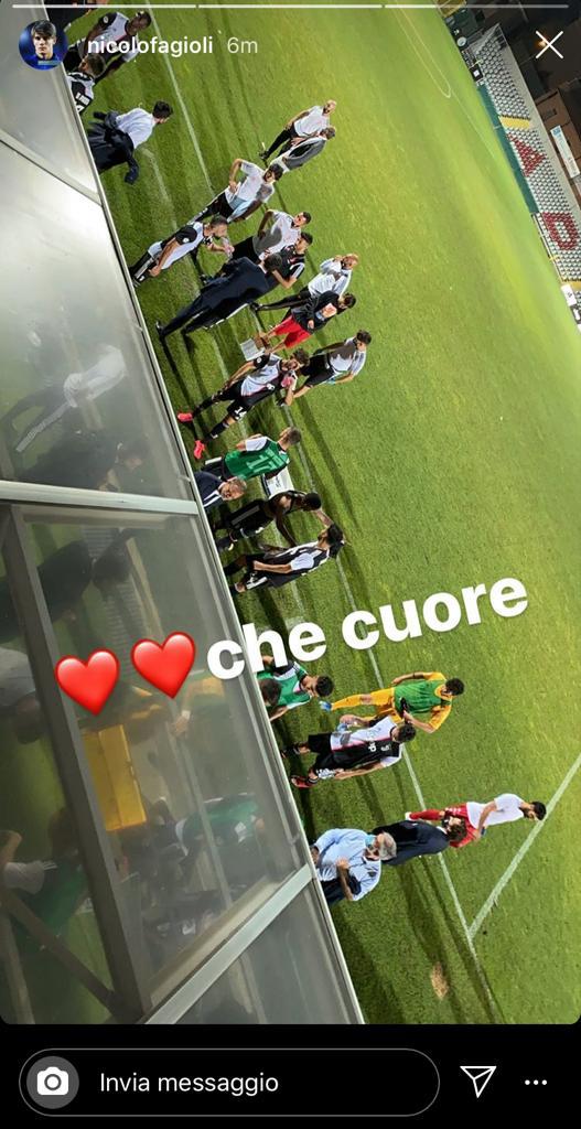 Fagioli applaude la Juventus U23: «Che cuore» - FOTO 39 WhatsApp Image 2020 07 09 at 22.36.47