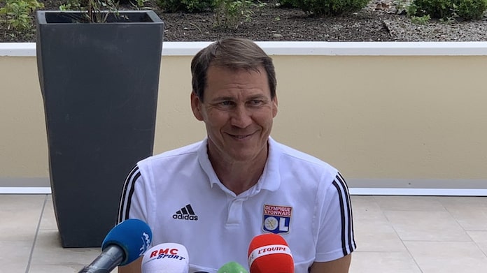 Garcia: «Ecco perché ho scelto Caqueret contro la Juve» 36 garcia lione conferenza