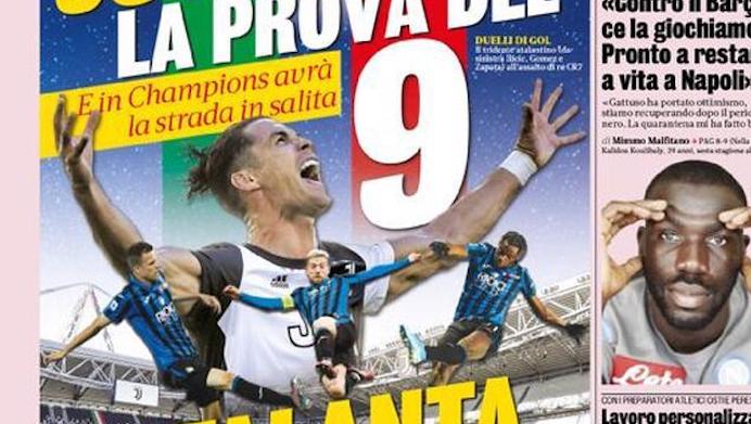 Rassegna stampa Juve: le prime pagine dei quotidiani sportivi - 11 luglio 2020 42 gazzetta 13