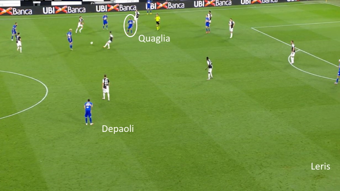 LAVAGNA TATTICA - La Juve e Alex Sandro soffrono troppo nei cross 47 juve samp quaglia solo