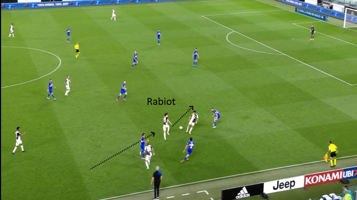 LAVAGNA TATTICA - Rabiot è straripante anche contro la Sampdoria 47 juve samp rabiot si butta 2
