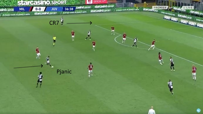 LAVAGNA TATTICA - Pjanic è tra i migliori nei primi 60' 48 juve pjanic