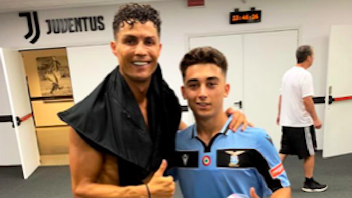 Cristiano Ronaldo idolo del laziale Moro: foto nello spogliatoio - FOTO 36 Instagram