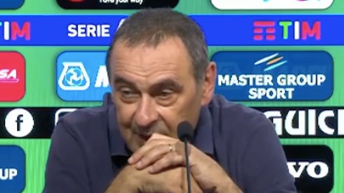 Sarri fissa la nuova quota scudetto: «Servono 9 punti» - VIDEO 36 sarri 1