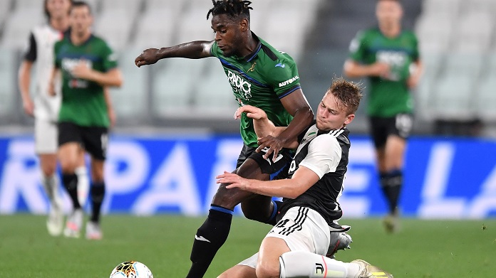 Zapata: «Sono fortunato ad essere in un club come l'Atalanta» 36 zapata de ligt juve atalanta