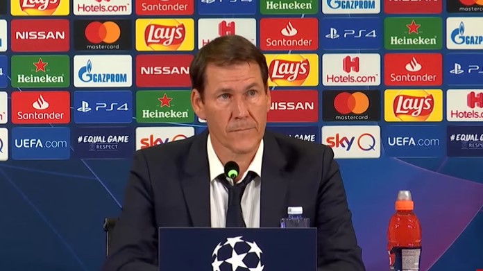 Garcia: «2020 favoloso: Juve e City ko, noi in semifinale di Champions» 36 Garcia conf Juve