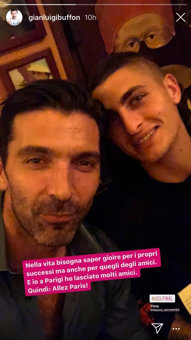 Buffon tifa Psg: «A Parigi ho lasciato molti amici» - FOTO 39 WhatsApp Image 2020 08 23 at 20.11.49