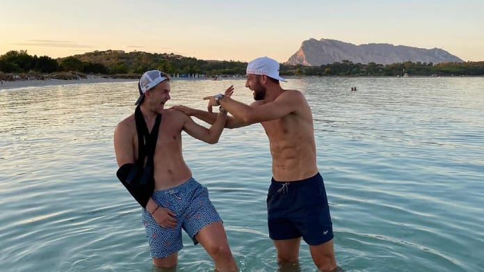 De Vrij: «Io e De Ligt in vacanza insieme. Deve riprendersi dall'infortunio» 36 de ligt de vrij 1