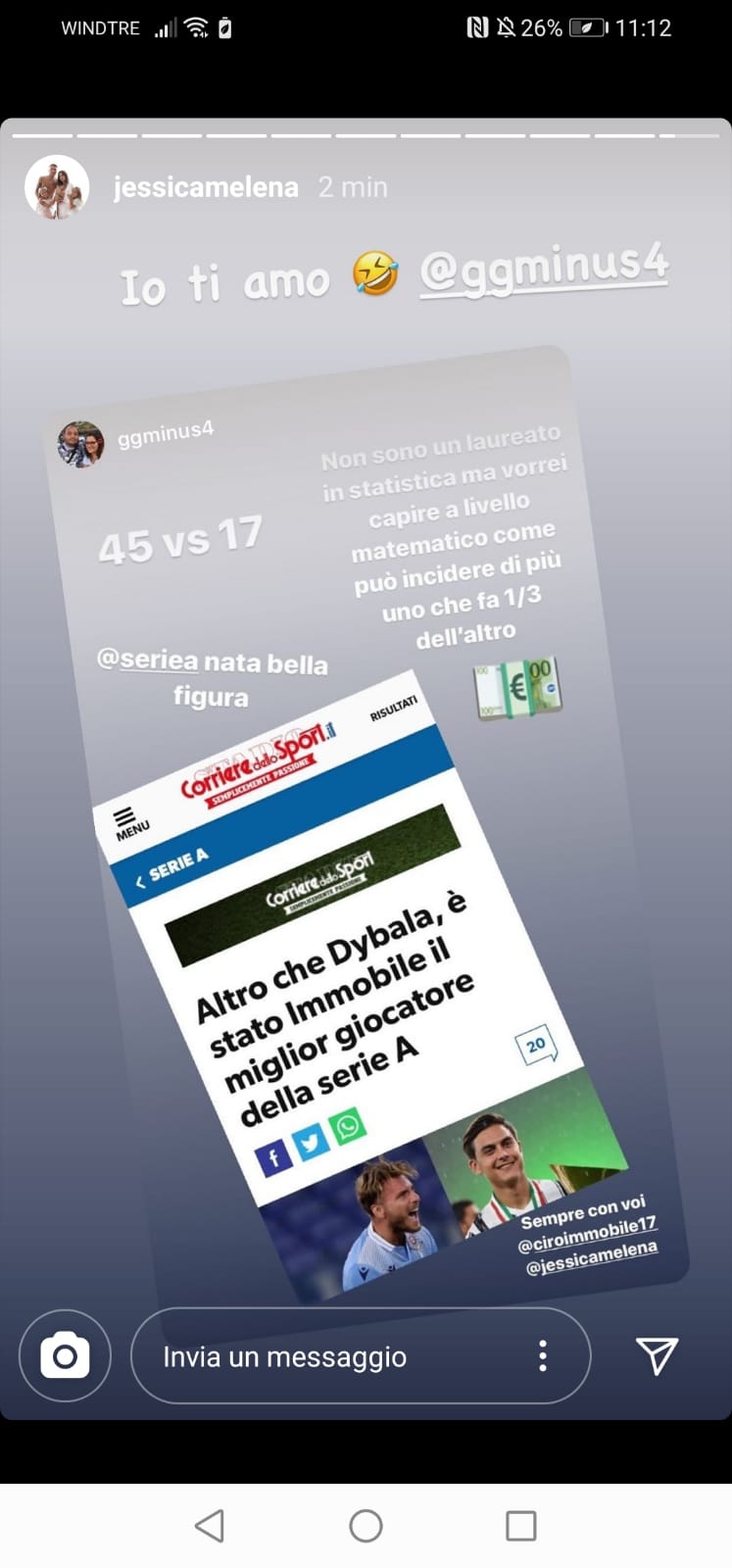 Fratello Immobile attacca: «Dybala miglior giocatore? Serie A, un'altra bella figura!» 39 immobile