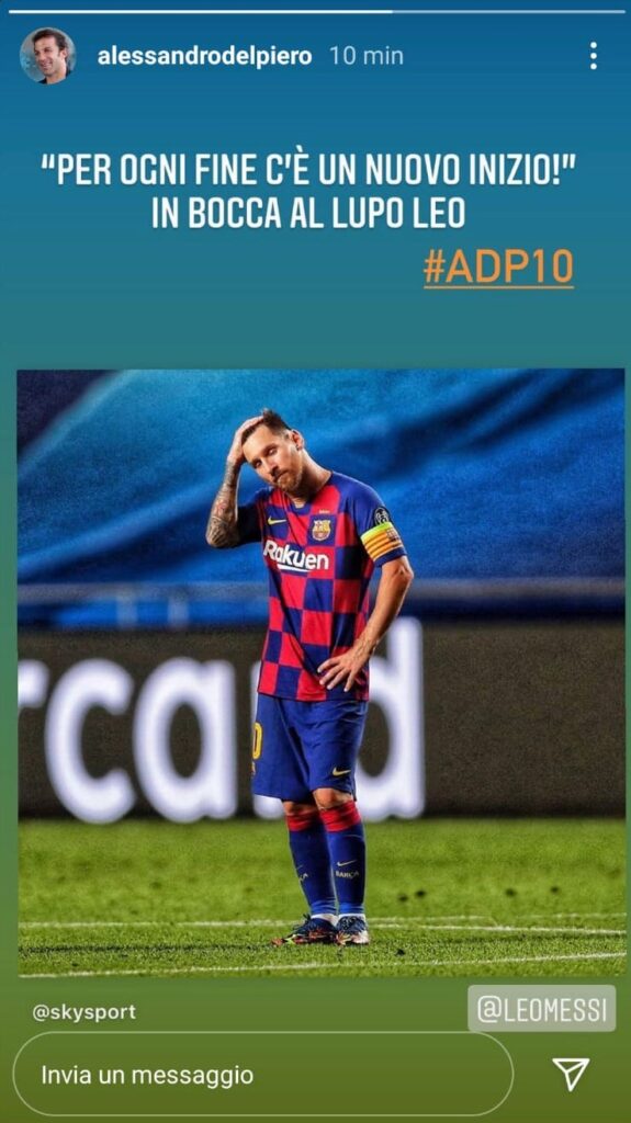 Del Piero scrive a Messi: messaggio chiaro per il futuro - FOTO 39 messi