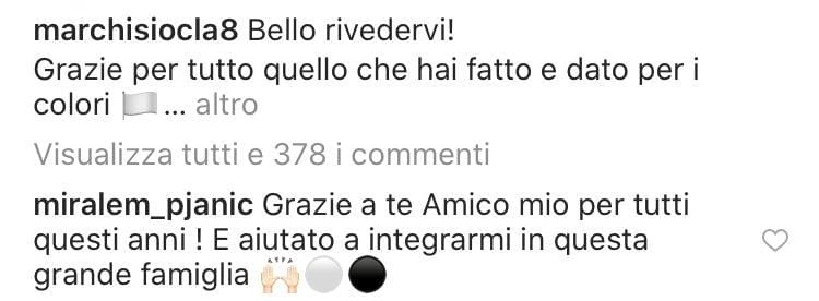 Pjanic scrive a Marchisio: «Grazie per tutti questi anni, mi hai aiutato» 39 pjanic marchisio