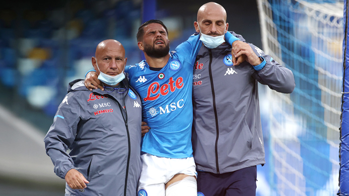 Infortunio Insigne: lesione di primo grado al bicipite femorale sinistro 36 Infortunio Insigne