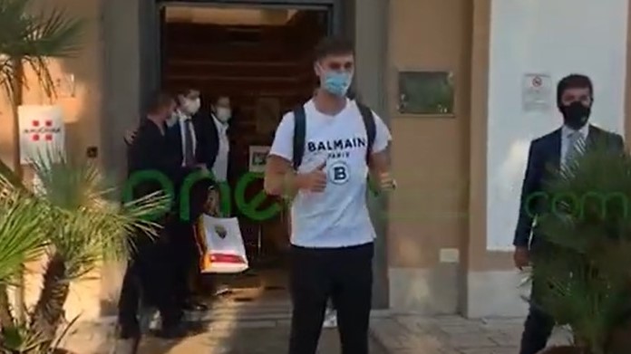 Kumbulla Roma, visite mediche a Villa Stuart per il difensore - VIDEO 36 Kumbulla visite Roma