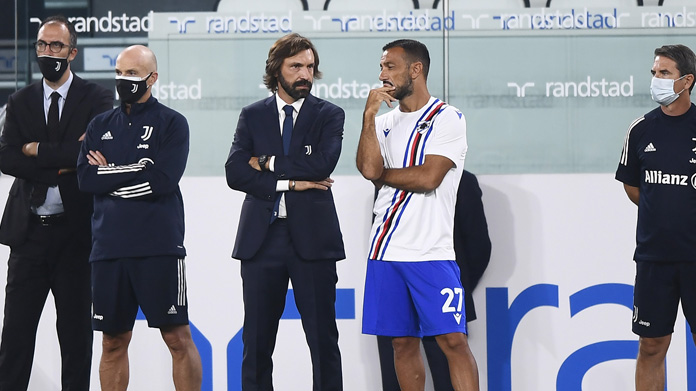 Quagliarella e quella reazione dello Stadium: i tifosi della Juve l'hanno accolto così 36 Pirlo Quagliarella
