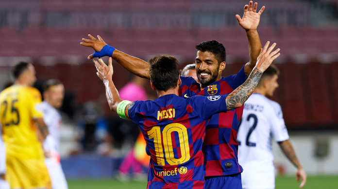 Suarez enigmatico: «Non smetterò di godermi qualcosa che ho desiderato» - FOTO 36 Suarez Messi barcellona