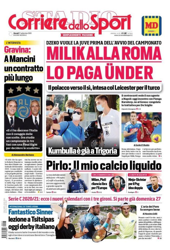 Rassegna stampa Juve: prime pagine quotidiani sportivi - 17 settembre 2020 43 WhatsApp Image 2020 09 17 at 07.59.38