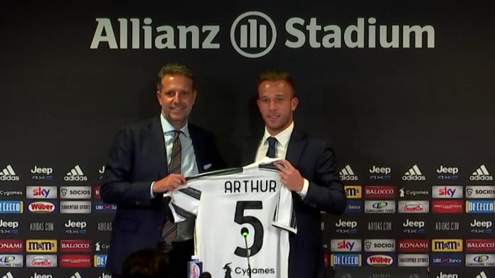 Numero di maglia Arthur: ecco quale ha scelto il centrocampista della Juve 36 arthur paratici