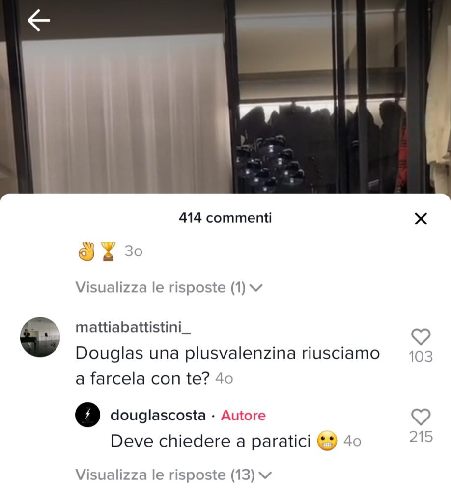 Calciomercato Juve, «Devi chiedere a Paratici». L'attaccante 'esplode' così - FOTO 39 douglas costa