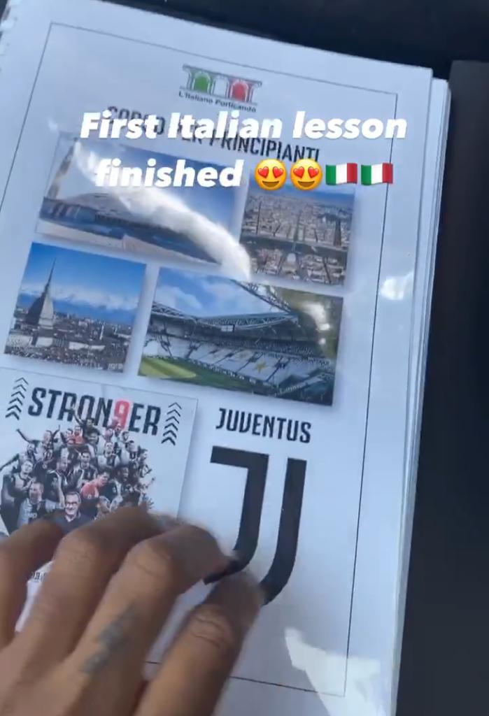 McKennie a lezione d'italiano: prima sessione sui libri - FOTO 39 mc kennie instagram
