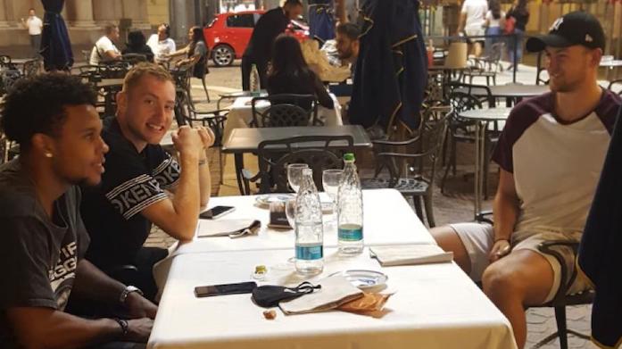 Juventus, i tre baby a cena insieme in Piazza San Carlo - FOTO 36 mc kennie kulusevski de ligt