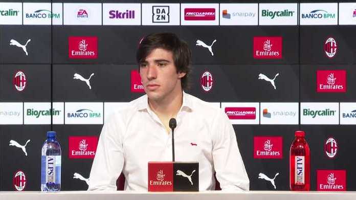 Tonali: «Quando è arrivato il Milan, ho detto no a tutti. Vorrei giocare la finale di Manchester con la Juve» 36 tonali milan conferenza