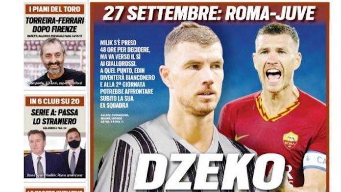 Rassegna stampa Juve: prime pagine quotidiani sportivi - 17 settembre 2020 42 tuttosport 13
