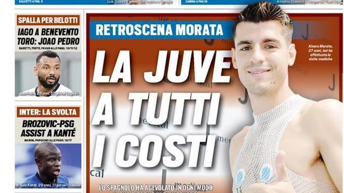 Rassegna stampa Juve: prime pagine quotidiani sportivi - 23 settembre 2020 42 tuttosport 15
