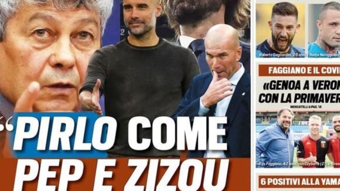 Rassegna stampa Juve: prime pagine quotidiani sportivi - 9 ottobre 2020 42 Prima pagina Tuttosport 9 ottobre 2020