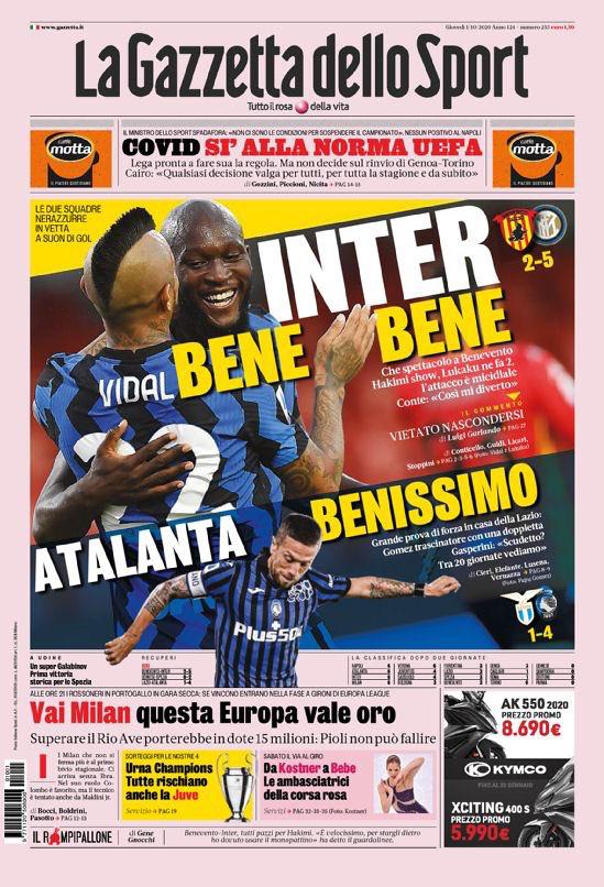 Rassegna stampa Juve: prime pagine quotidiani sportivi - 1 ottobre 2020 45 WhatsApp Image 2020 10 01 at 08.02.26