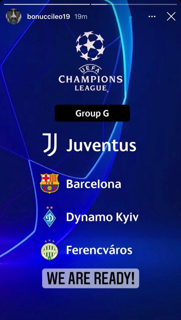 Girone Juve Champions League, Bonucci: «Siamo pronti!» 39 WhatsApp Image 2020 10 01 at 18.49.43