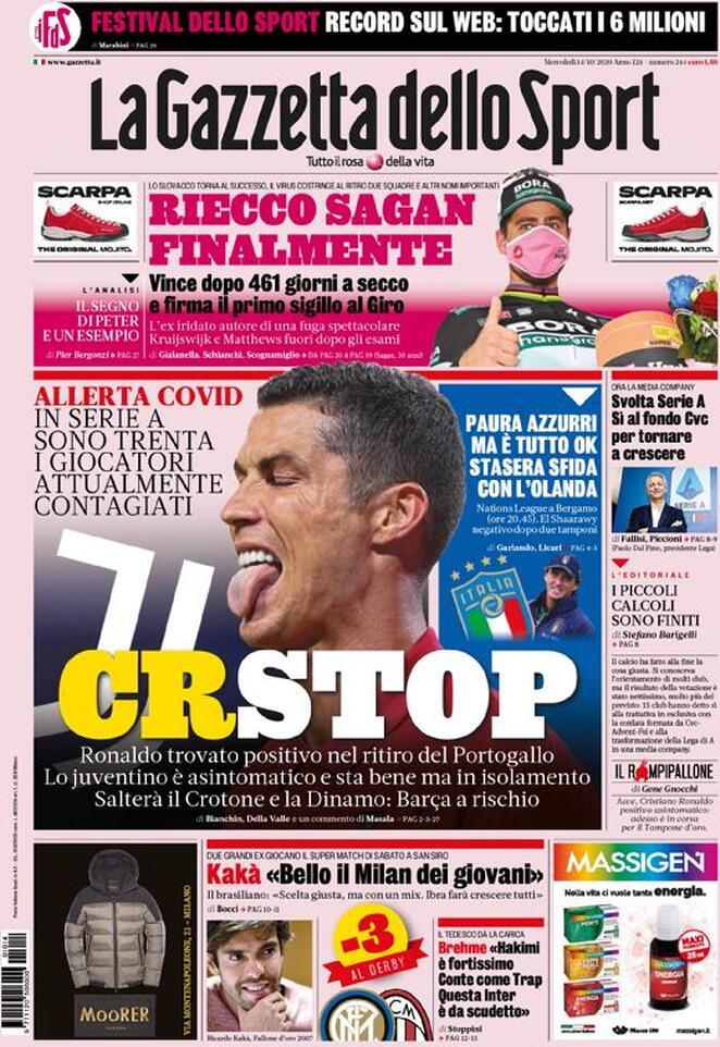 Rassegna stampa Juve: prime pagine quotidiani sportivi - 14 ottobre 2020 43 WhatsApp Image 2020 10 14 at 08.03.19