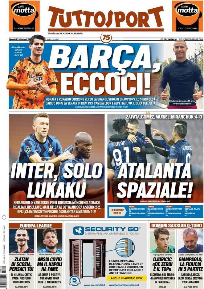 Rassegna stampa Juve: prime pagine quotidiani sportivi - 22 ottobre 2020 43 WhatsApp Image 2020 10 22 at 07.44.56