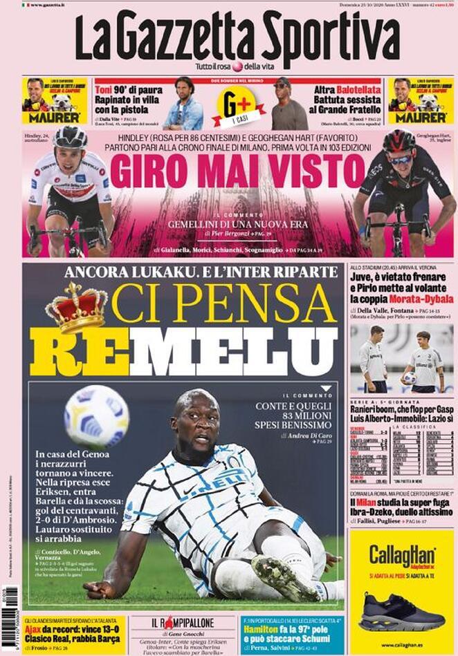 Rassegna stampa Juve: prime pagine quotidiani sportivi - 25 ottobre 2020 44 WhatsApp Image 2020 10 25 at 02.07.59