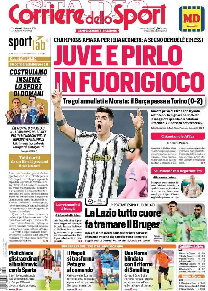 Rassegna stampa Juve: prime pagine quotidiani sportivi - 29 ottobre 2020 45 WhatsApp Image 2020 10 29 at 01.06.06