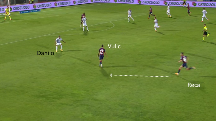 LAVAGNA TATTICA - Milan Juve: perché Chiesa vs Theo Hernandez sarà decisiva 42 crotone juve cambio di gioco 1
