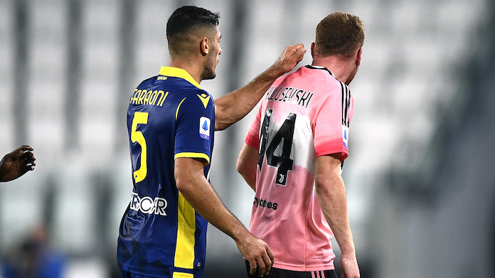 Juve Verona: le tre cose che non hai notato 36 faraoni kulusevski juve verona