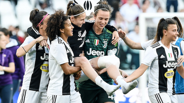 Salvai chiude il cerchio: dalle lacrime dello Stadium all'esaltazione di San Siro 36 salvai juventus women