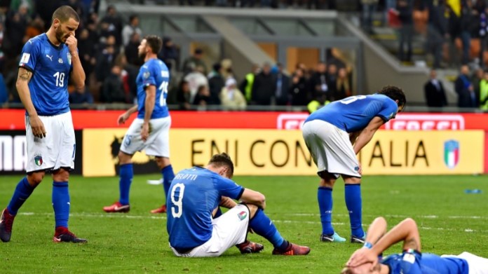 L'Italia non si qualifica ai Mondiali in Russia - 13 novembre 2017 - VIDEO 36 Italia Svezia