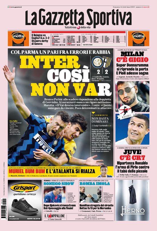 Rassegna stampa Juve: prime pagine quotidiani sportivi - 1 novembre 2020 43 WhatsApp Image 2020 11 01 at 07.51.50