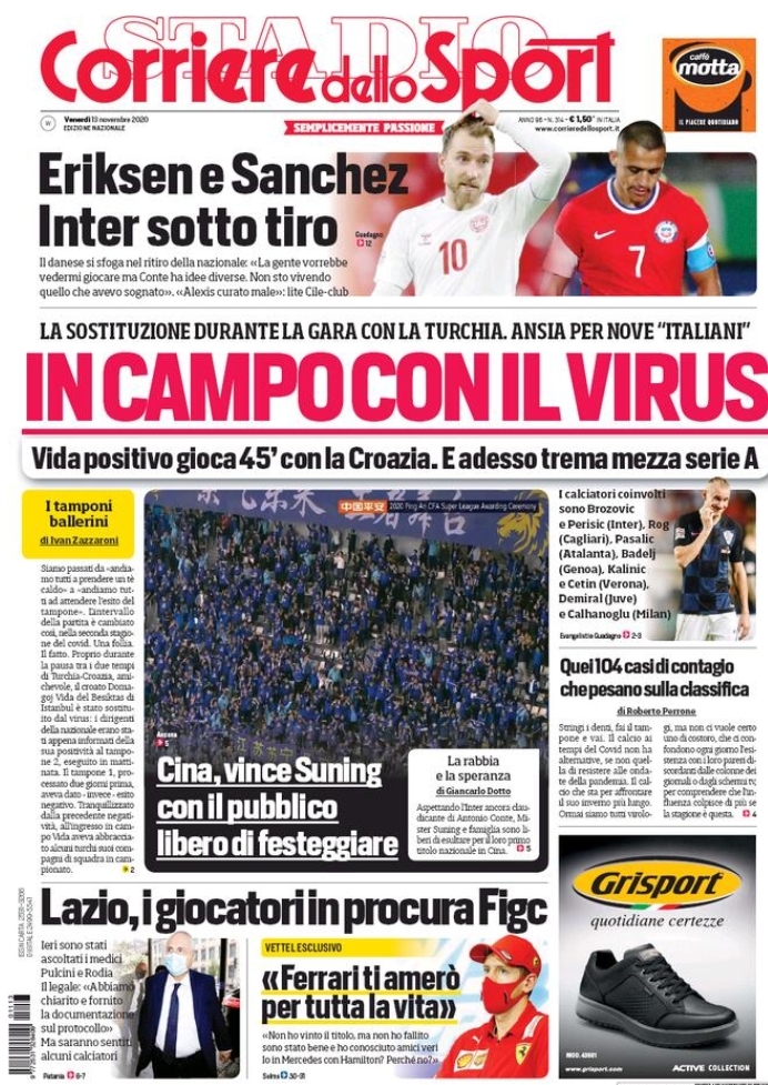 Rassegna stampa Juve: prime pagine quotidiani sportivi - 13 novembre 2020 44 WhatsApp Image 2020 11 13 at 02.19.02