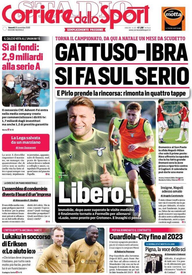Rassegna stampa Juve: prime pagine quotidiani sportivi - 20 novembre 2020 45 WhatsApp Image 2020 11 20 at 07.09.21