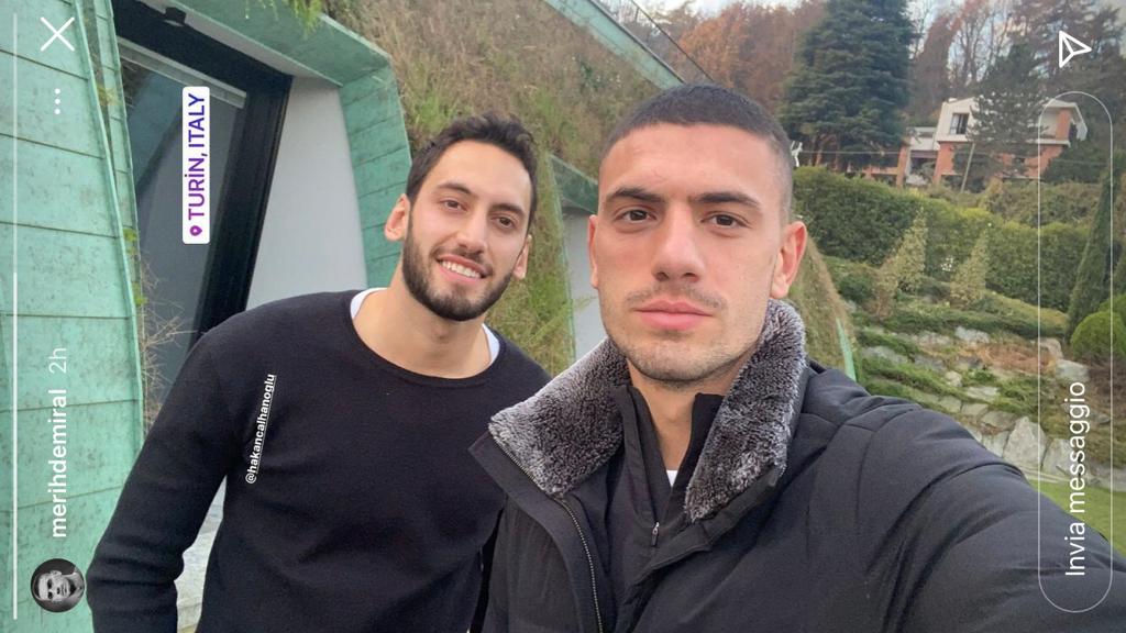 Infortunio Demiral: ecco chi gli ha fatto visita... Gioca in Serie A - FOTO 39 demiral calhanoglu