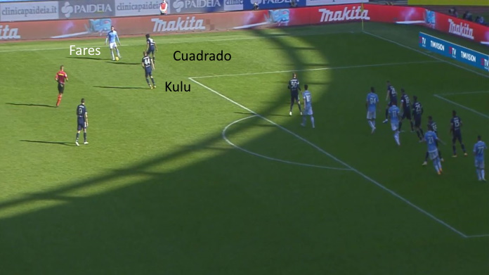 LAVAGNA TATTICA - Perché sarà difficile rinunciare a questo Danilo 45 lazio juve baricentro basso fares 1