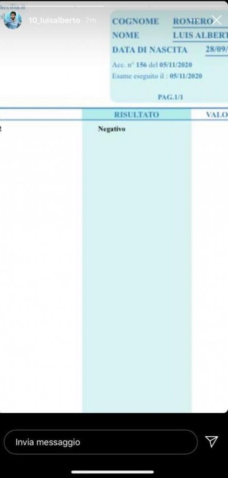 Luis Alberto ci sarà in Lazio-Juve: «Tampone negativo» - FOTO 39 luis alberto