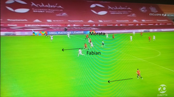 LAVAGNA TATTICA - Morata fa la differenza anche con la Spagna, Germania demolita 44 spagna germania morata 3
