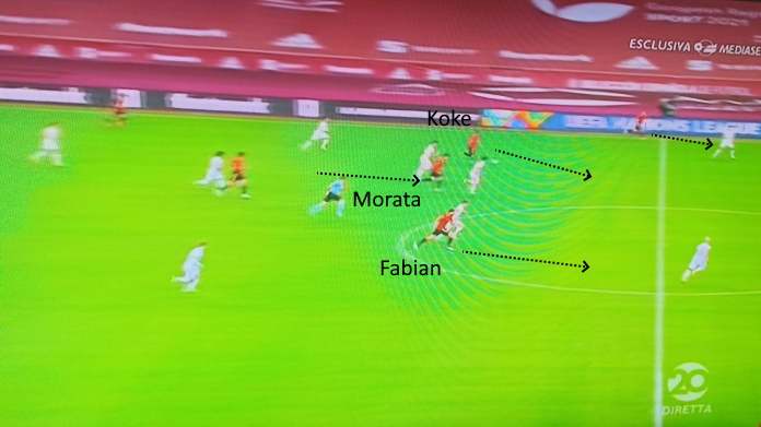 LAVAGNA TATTICA - Morata fa la differenza anche con la Spagna, Germania demolita 45 spagna germania morata