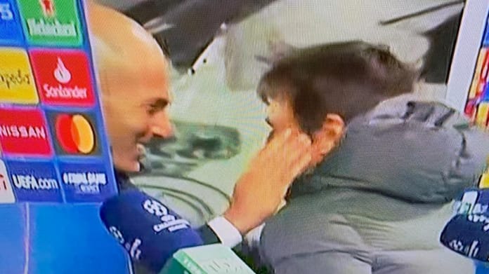 Zidane e Conte, l'abbraccio dopo Real Madrid-Inter - FOTO 36 zidane conte