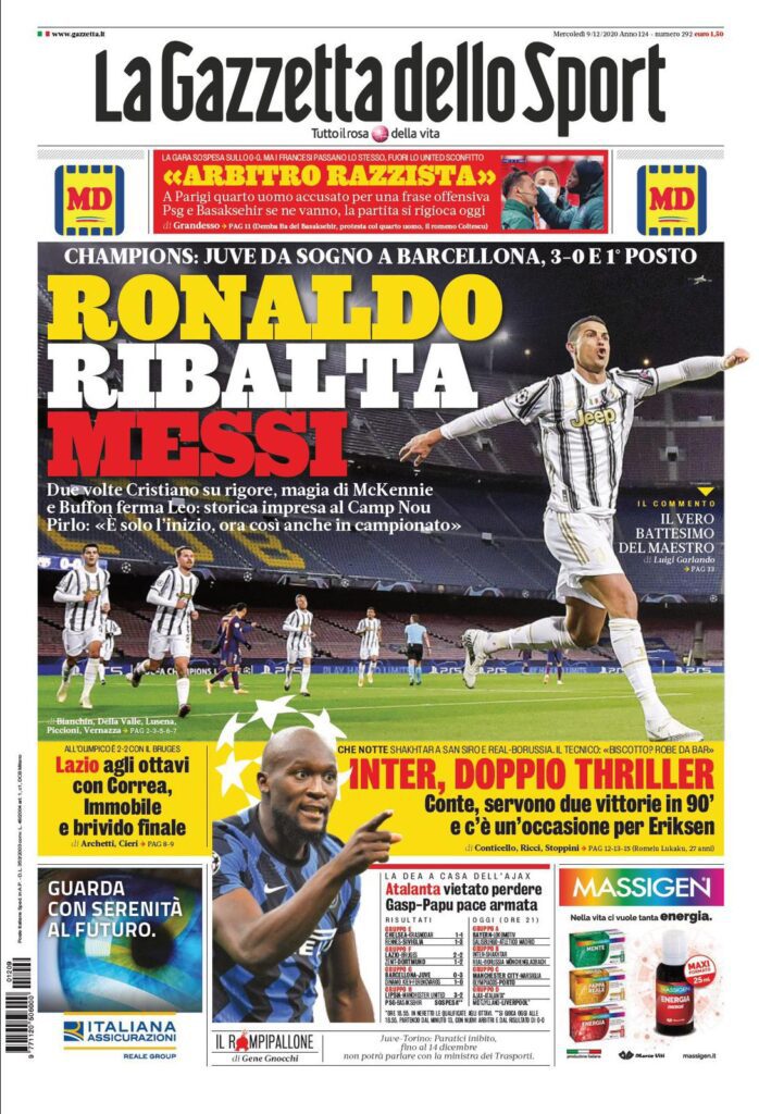 Rassegna stampa Juve: prime pagine quotidiani sportivi - 9 dicembre 2020 45 WhatsApp Image 2020 12 09 at 07.48.50